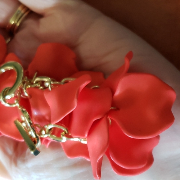 Zenzll Orange & Goldtone Bracelet - Picture 6 of 9